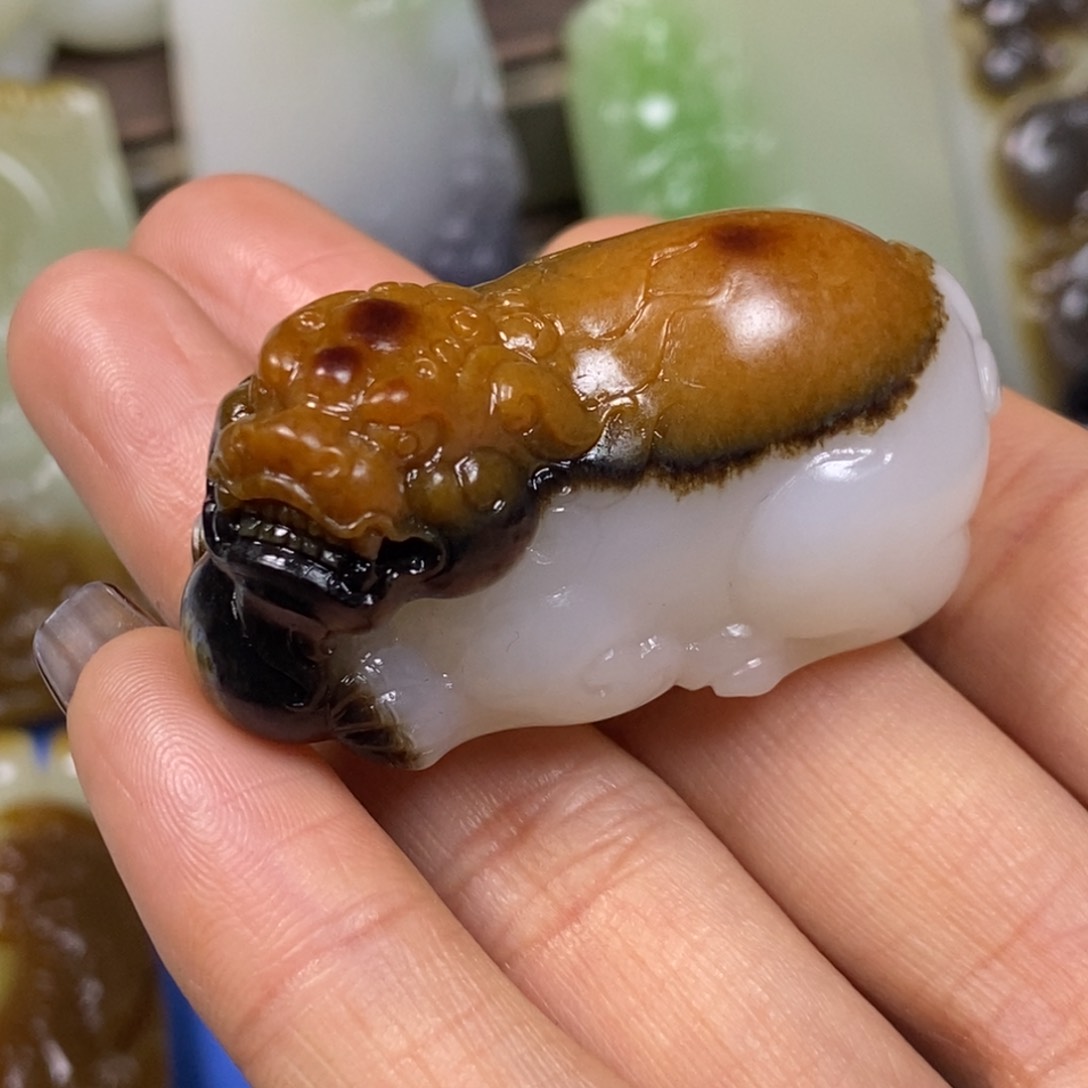 和田玉挂件未镶嵌