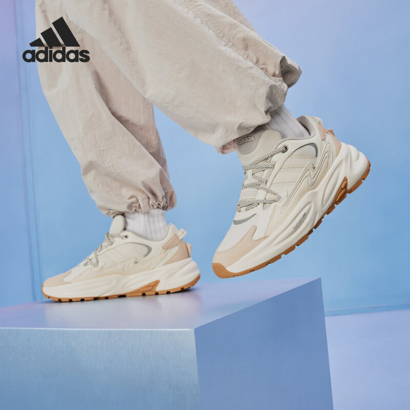 ADIDAS/阿迪达斯OZWAVE SURGE男女网面缓震老爹鞋 JR3185 