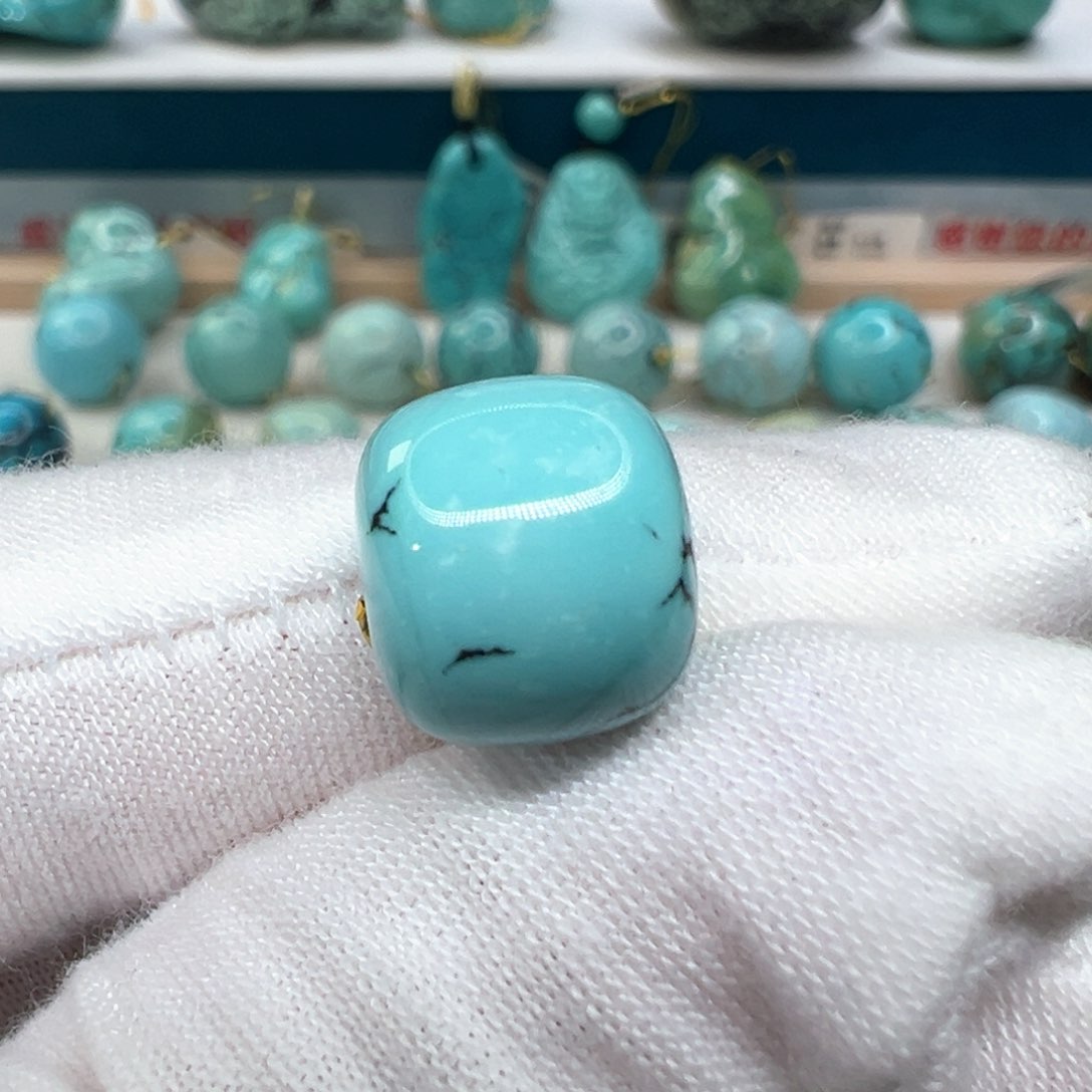 绿松石未镶嵌配饰直径11.5