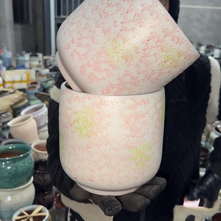 高度20口19啦啦花盆