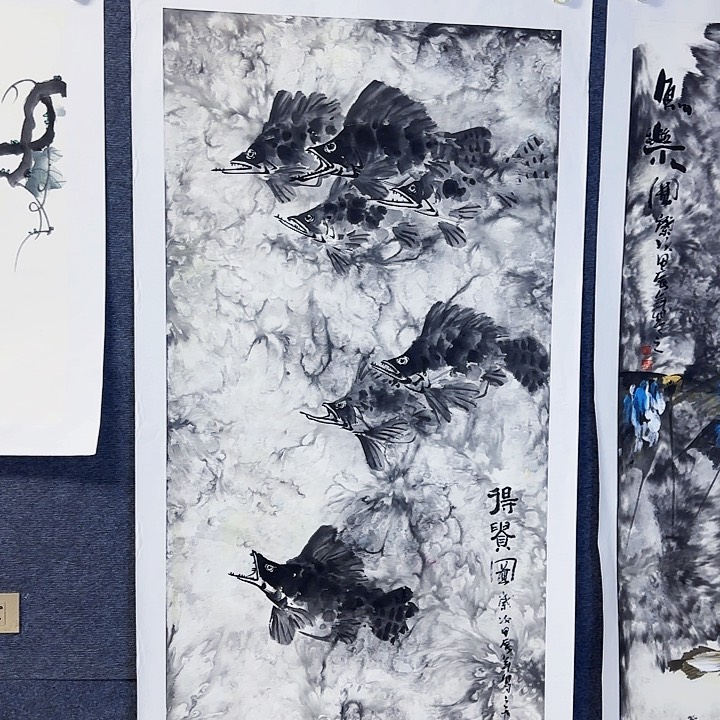 国画国画花鸟画四尺138/68