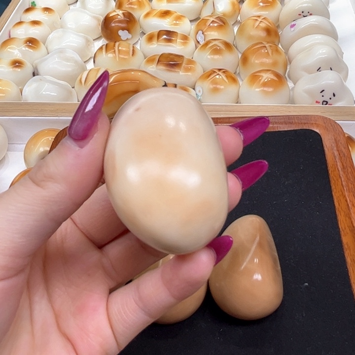 白玉菩提把件2.15.45象牙果原果