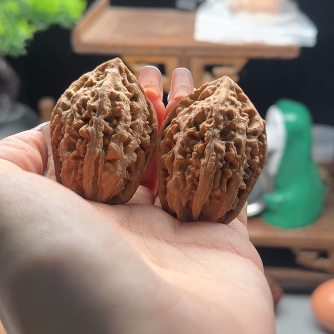 文玩核桃把件关东木子楸百核99