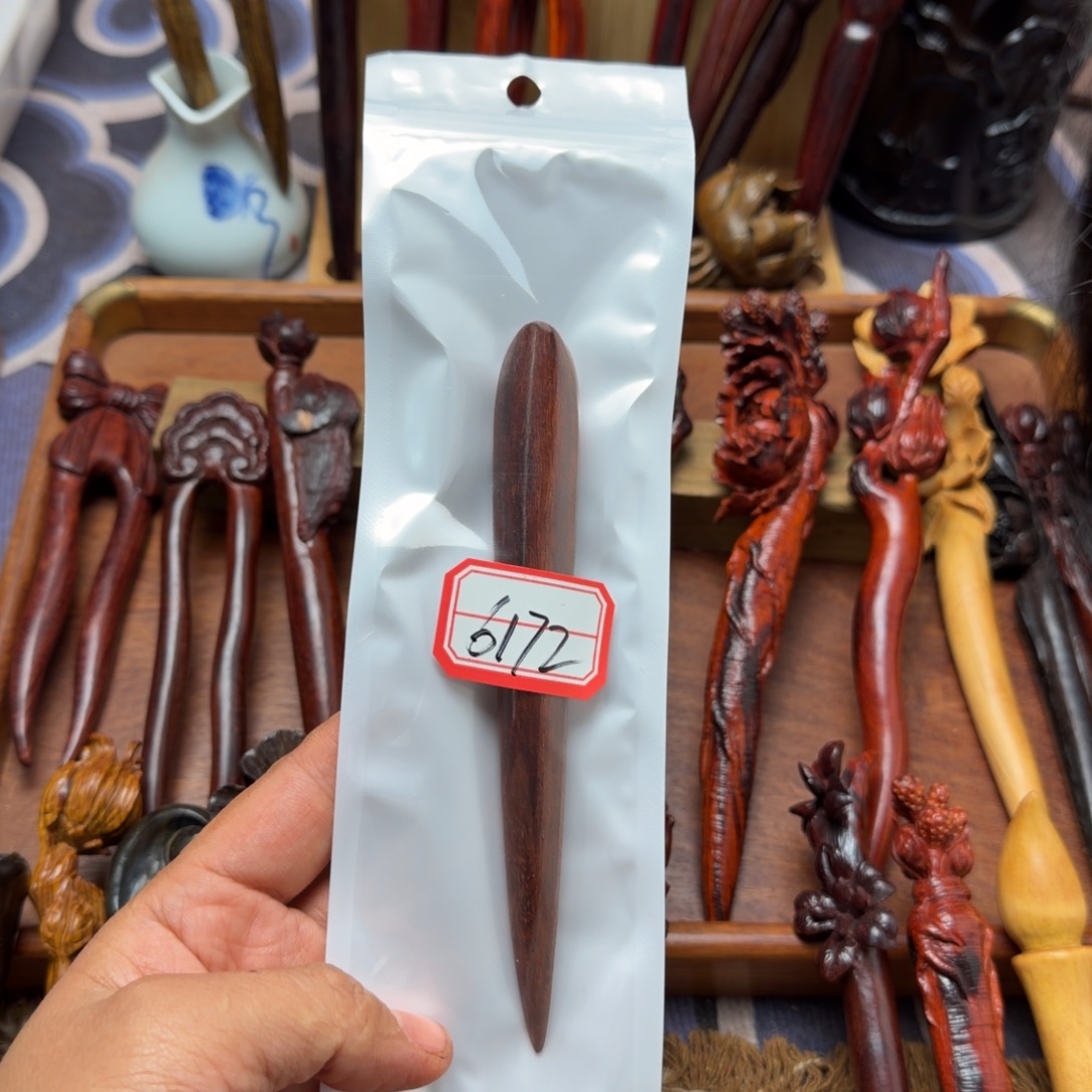 E***a檀香紫檀（小叶紫檀）小叶紫檀手工随行簪