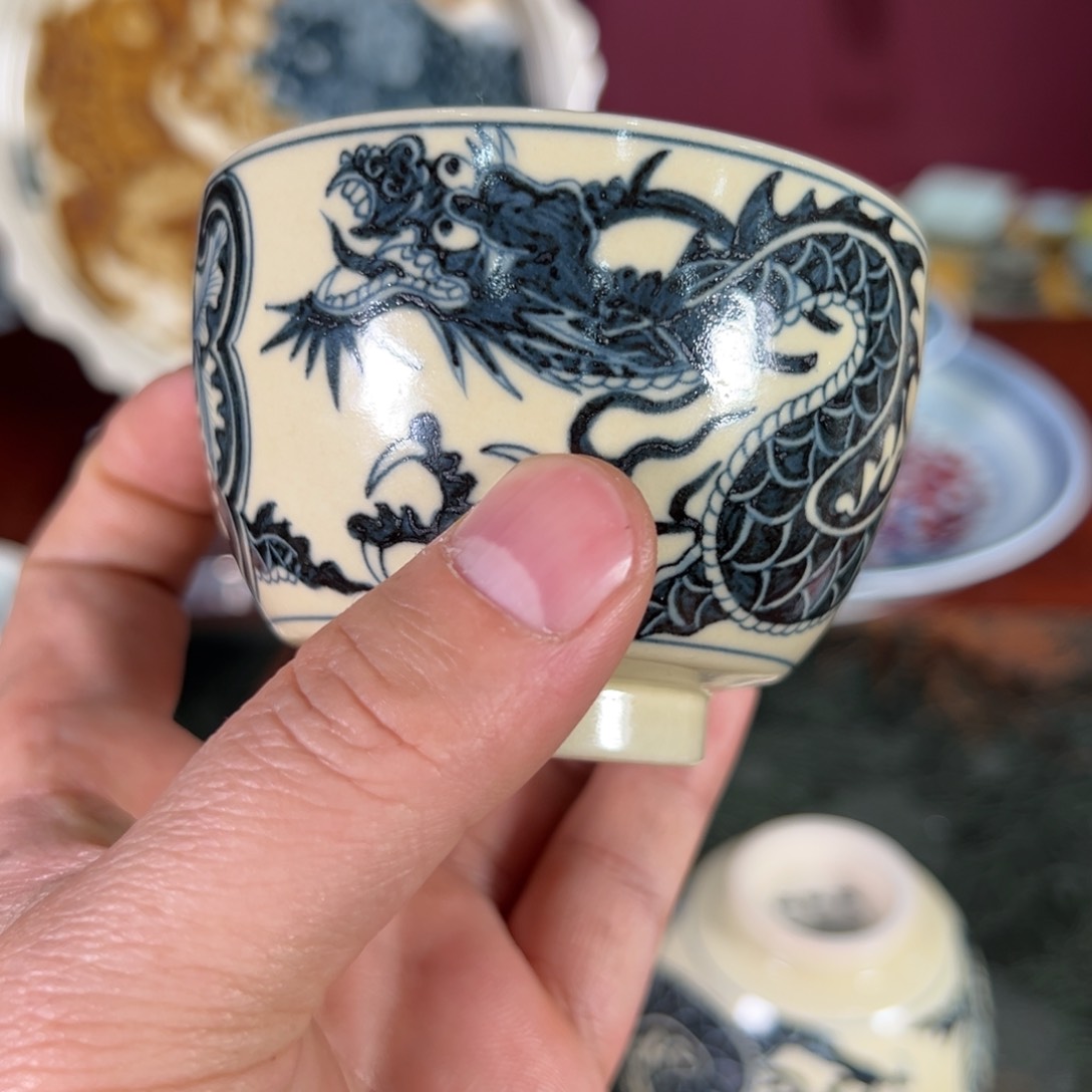 杯景德镇手绘陶瓷