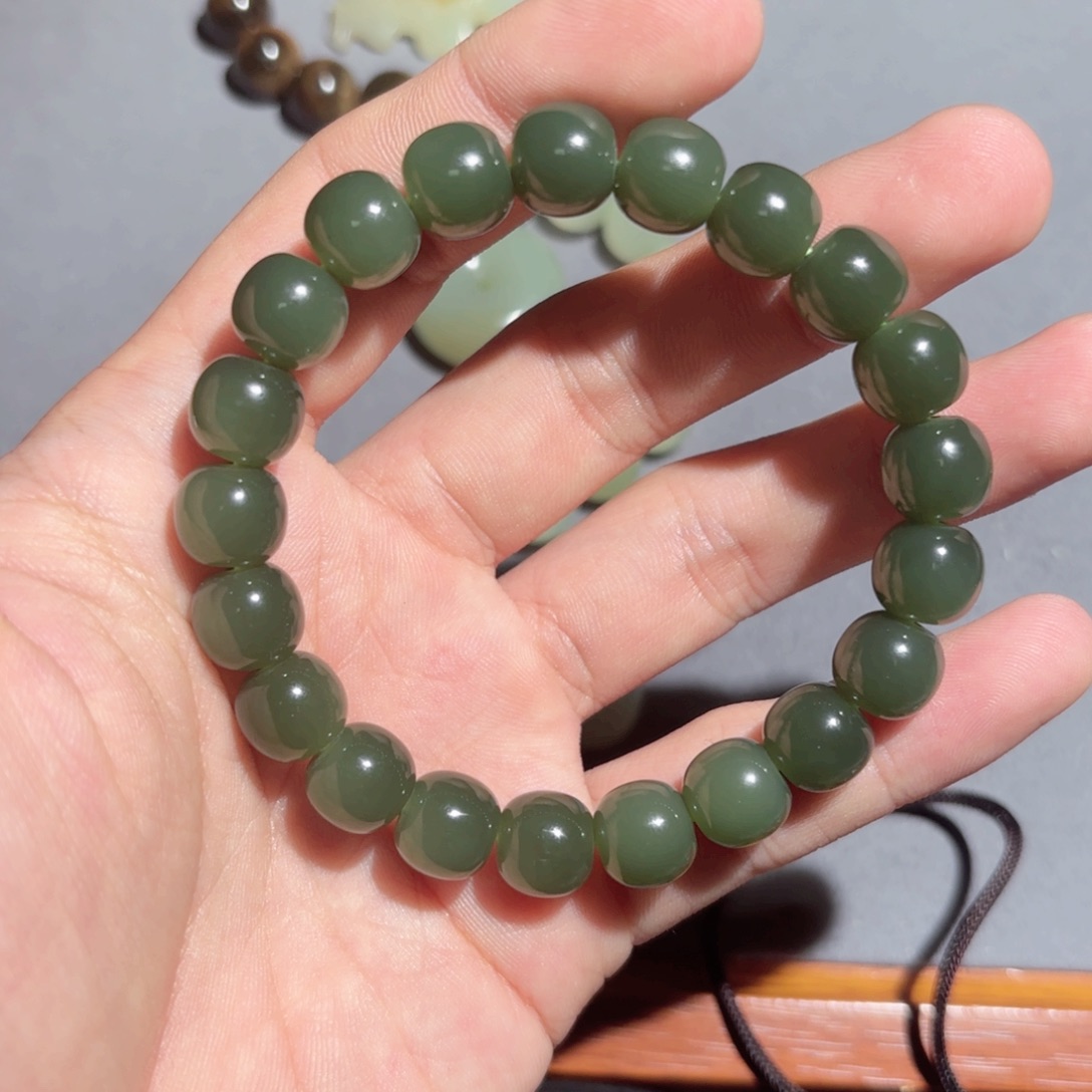 和田玉手链未镶嵌