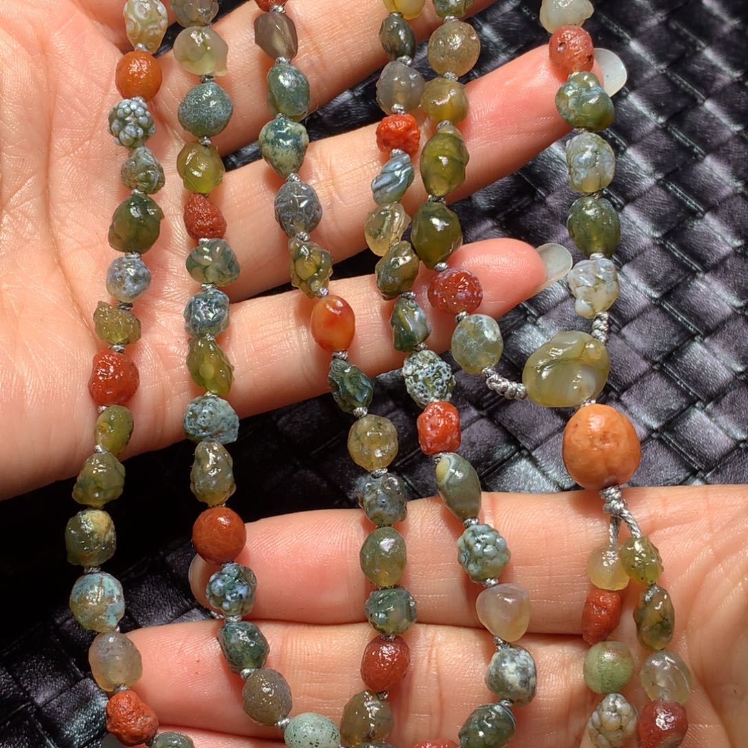 未镶嵌玛瑙/玉髓珠宝半成品