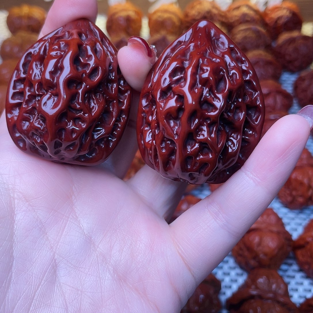 桃核吊坠p****c百年鸡心 41