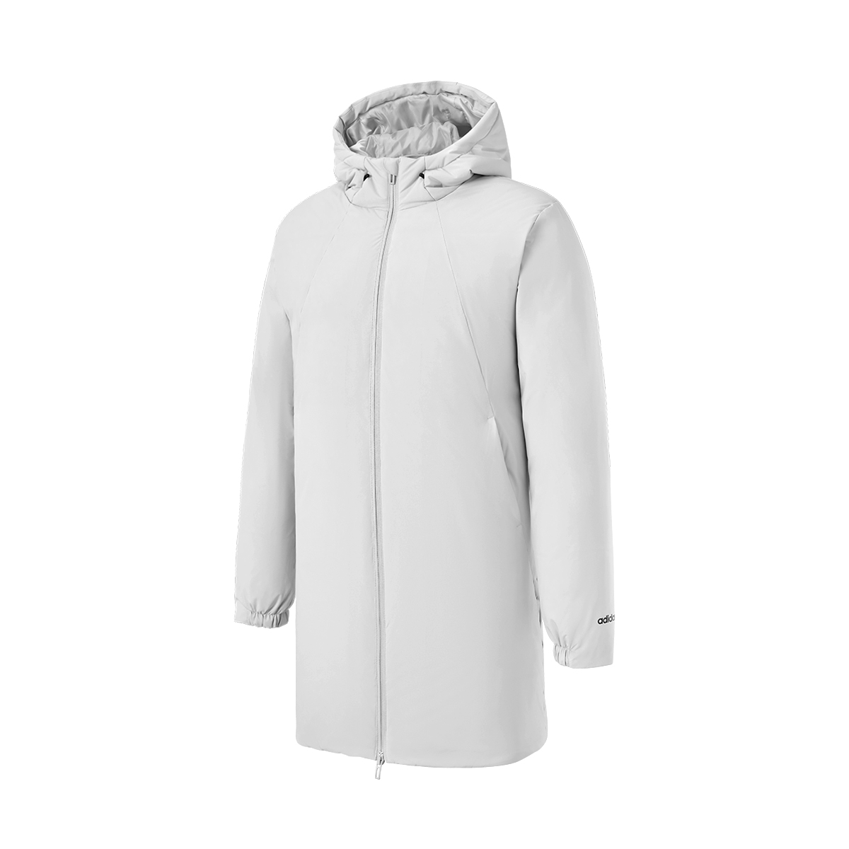 Adidas阿迪达斯男女同款长款舒适时尚保暖羽绒服JL9618