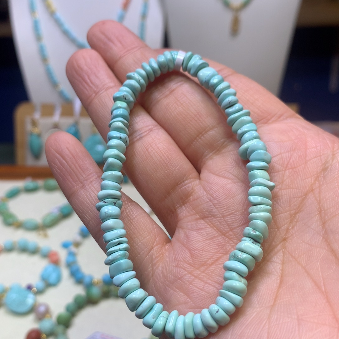 绿松石未镶嵌单圈