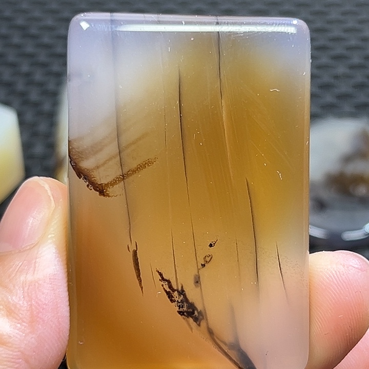 未镶嵌玛瑙/玉髓珠宝半成品