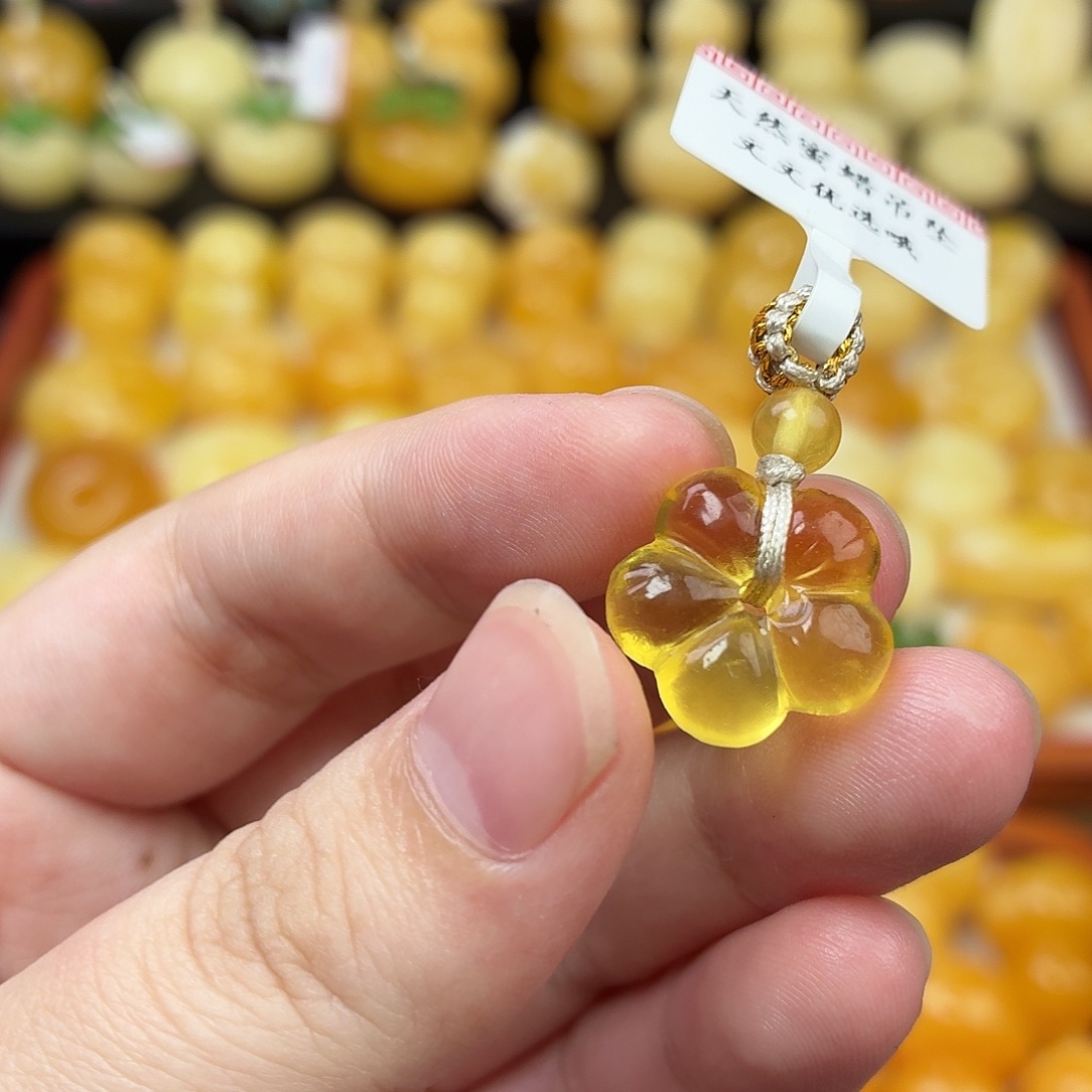 蜜蜡未镶嵌裸石蜜蜡