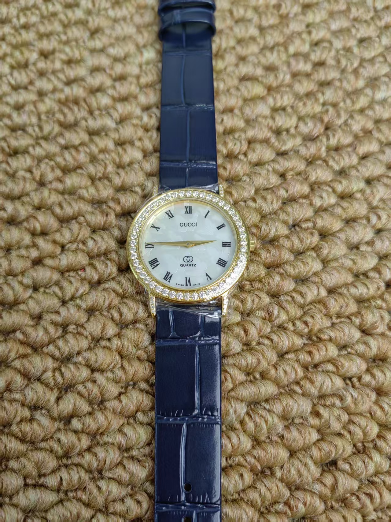 95新 GUCCI/古驰 石英腕表/表径33/256106666/yy