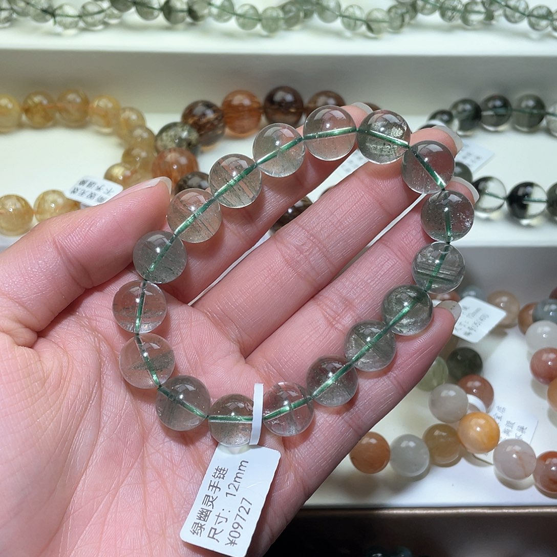 水晶手链未镶嵌换***?水晶