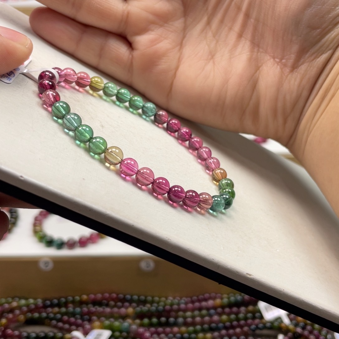 碧玺手串未镶嵌5.8mmmmmmmmmmmmmmmmmm