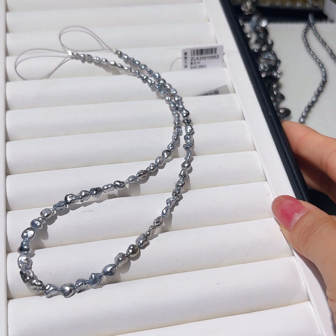 海水珍珠颈饰18K金镶嵌