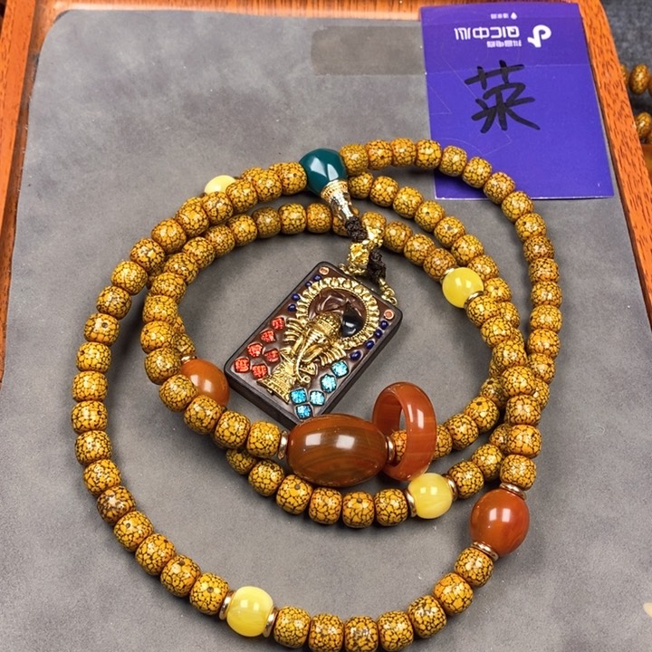 星月菩提吊坠星月