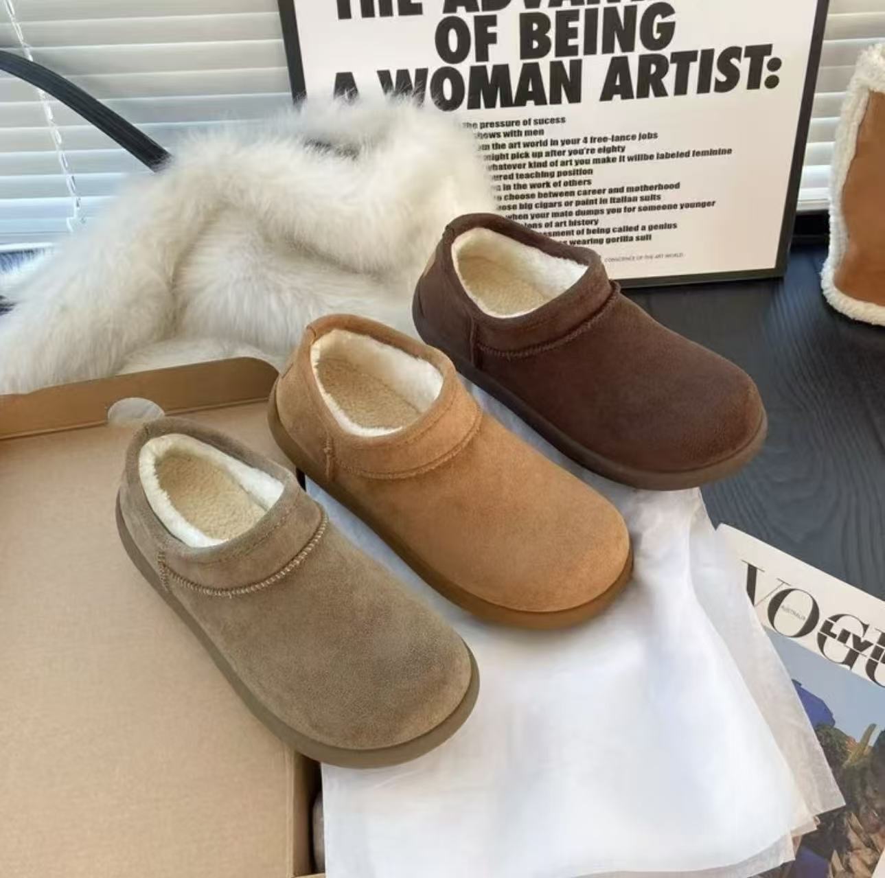 【即将开售】品牌补贴真皮鞋平底百搭博肯复古名族风休闲鞋