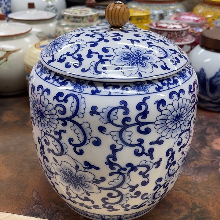 陶瓷罐茶叶罐密封罐储物罐