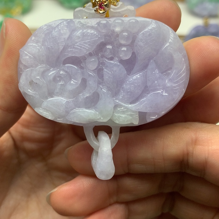 颈饰未镶嵌翡翠翡翠
