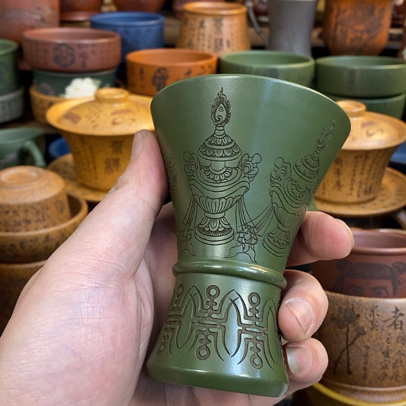 【闪购商品】紫砂杯子宜兴全手工紫砂杯