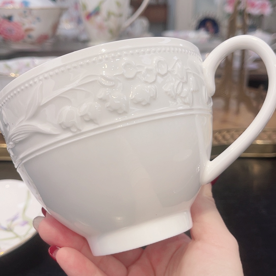 骨瓷早餐杯——————————————