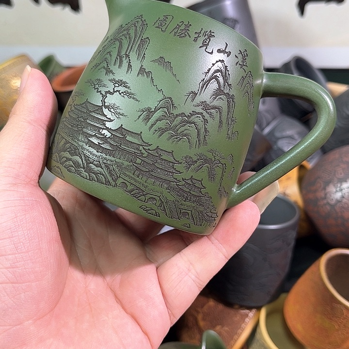 茶杯紫砂全手工紫砂主人杯