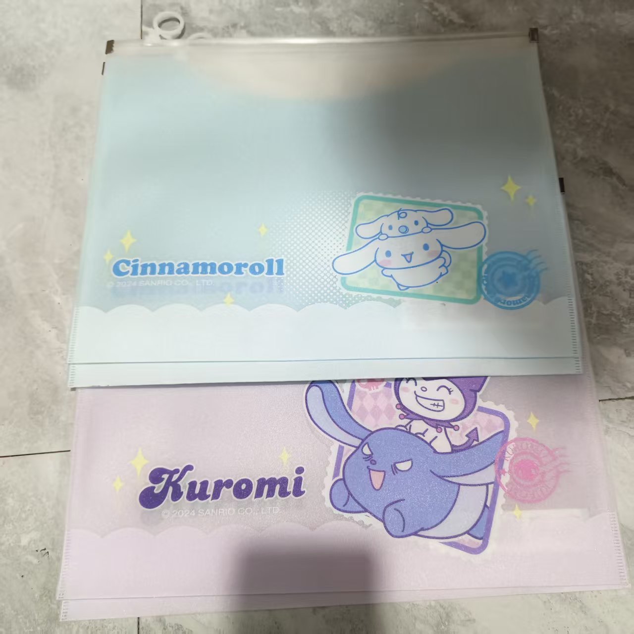 三丽鸥 - A4双层拉边袋 KT83166