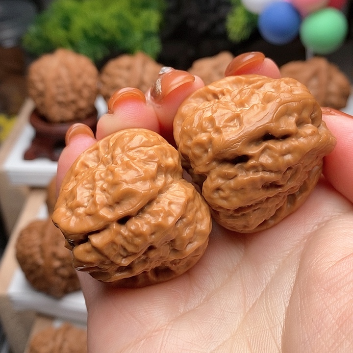 文玩核桃吊坠蛙蛙