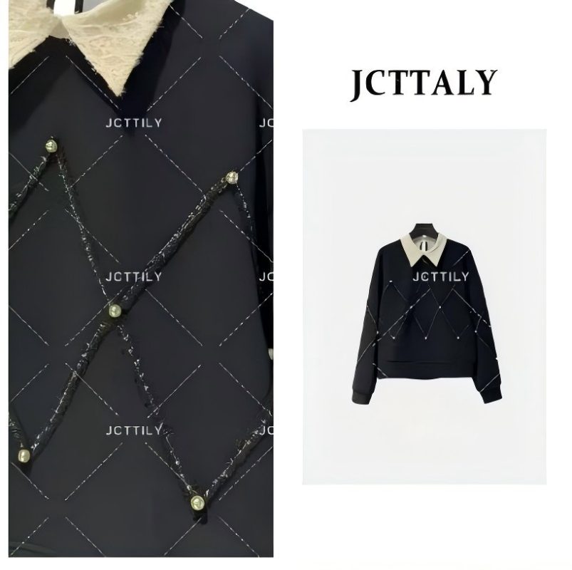 【宠粉价】秋季新款高定轻奢时尚假两件女款卫衣NH-Q0264