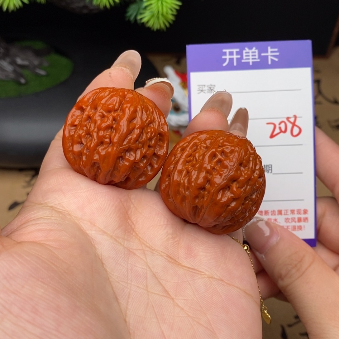 吊坠文玩核桃208号34铁锤