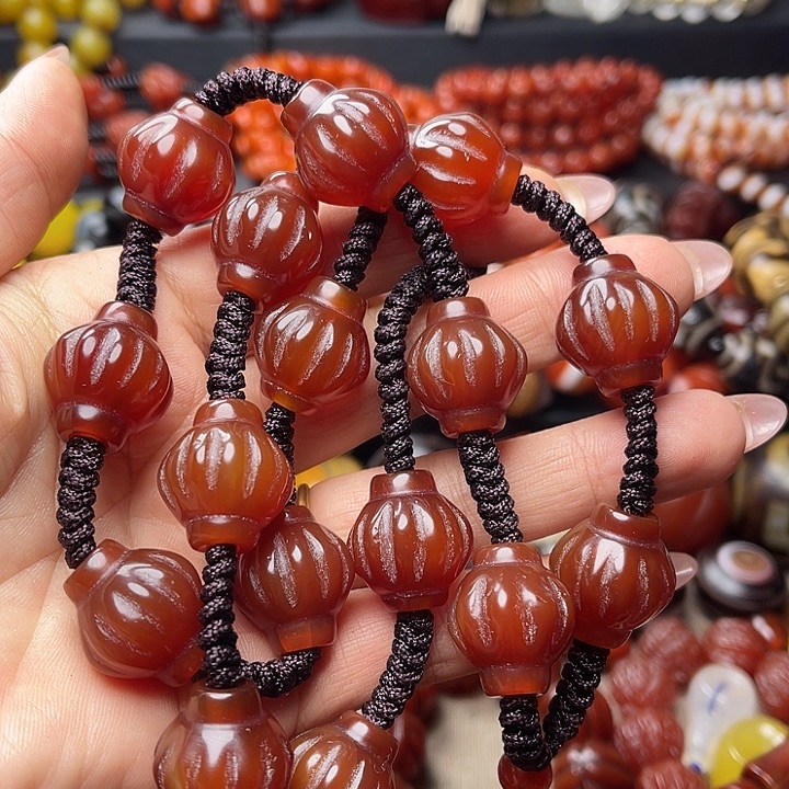 玛瑙/玉髓未镶嵌手链