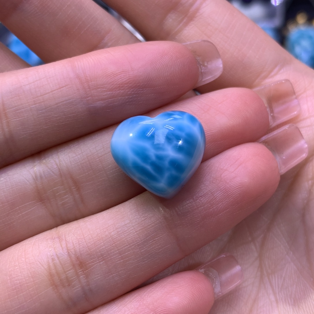 针钠钙石（海纹石）吊坠(不含链)未镶嵌╄****盼