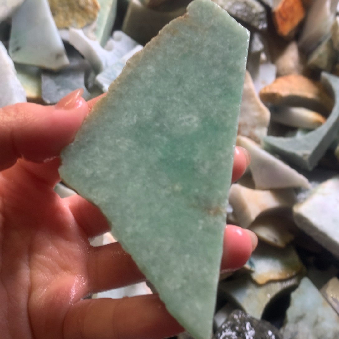 翡翠颈饰未镶嵌缅甸翡翠