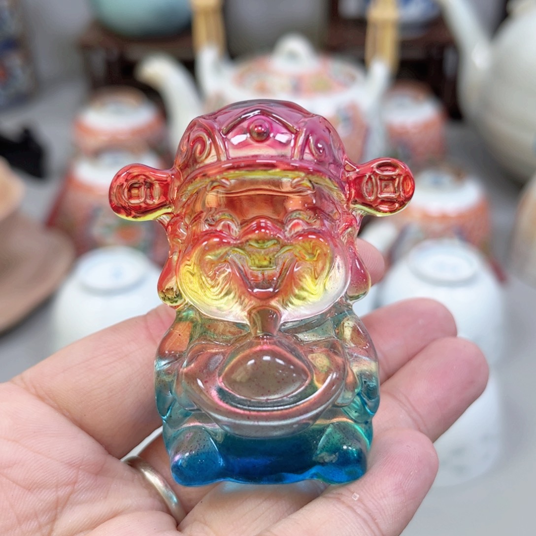 瓷片直播间看好细节下单哦美桃儿～中古孤品完美别拍～随缘三克油