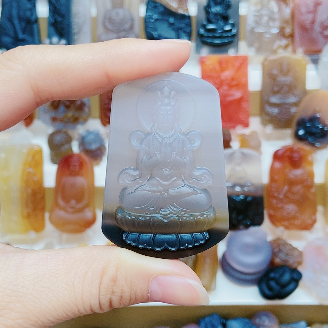 玛瑙/玉髓颈饰未镶嵌꧁****꧂