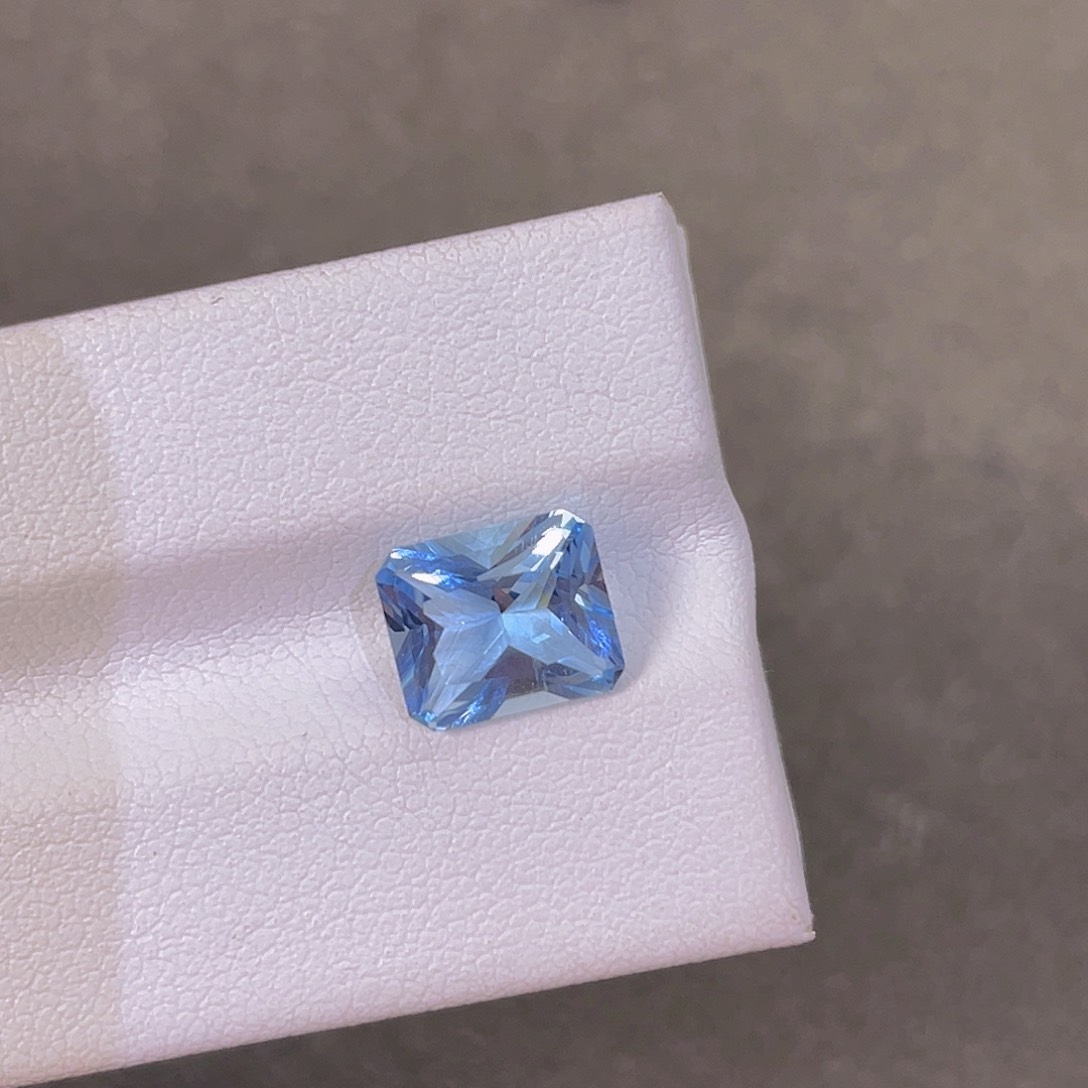 海蓝宝石裸石未镶嵌圣玛利亚海蓝宝1.84ct