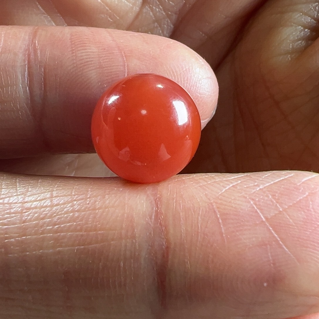 南红玛瑙圆珠11.5未镶嵌
