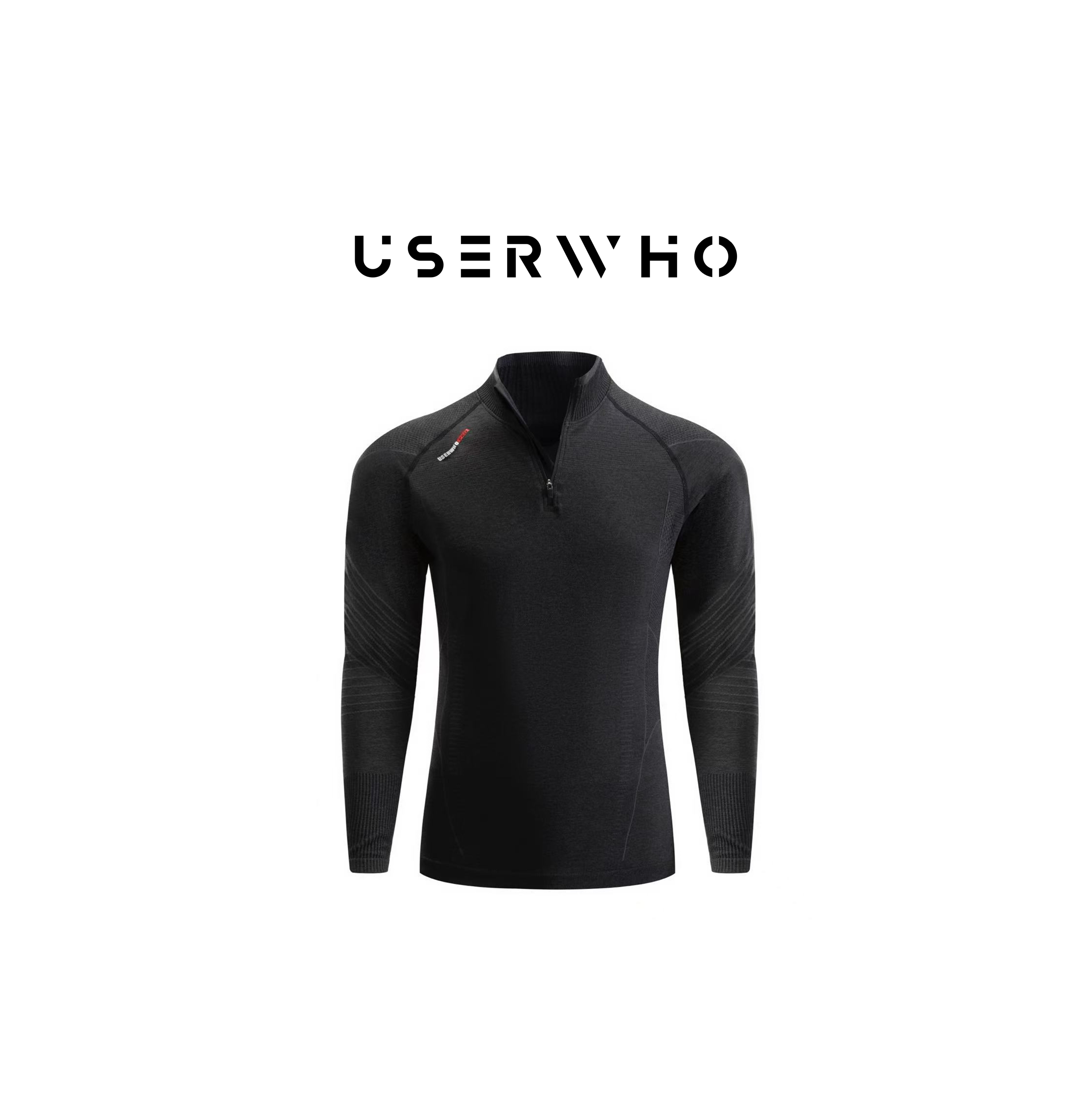 USERWHO幼虎 毒液一体式增压技术整身抗菌面料男式运动速干压缩衣