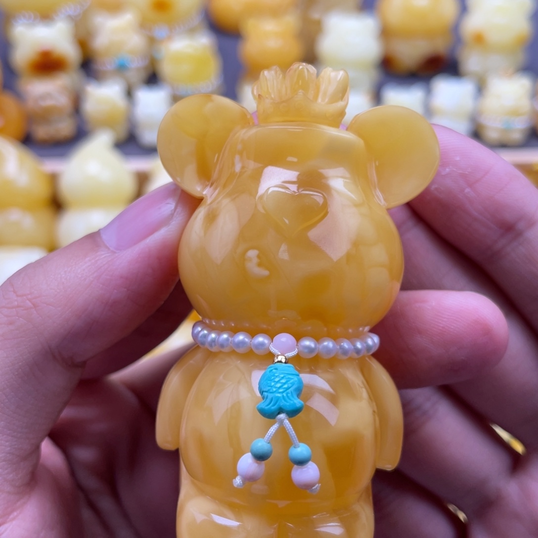 琥珀未镶嵌裸石蜜蜡