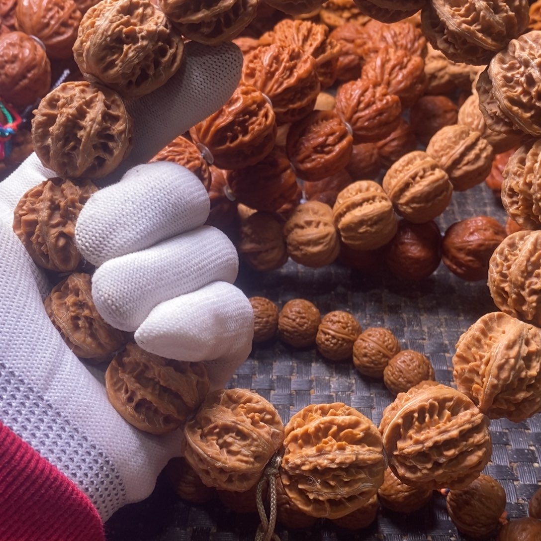 *****文玩核桃吊坠京八棱