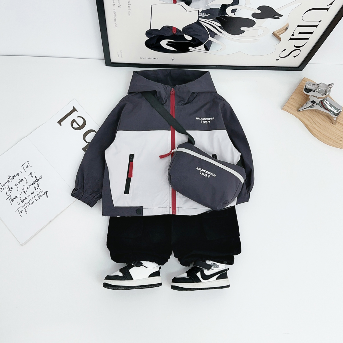 男童外套秋季2025新款秋装儿童夹克洋气宝宝 AC25122悠悠童话童装