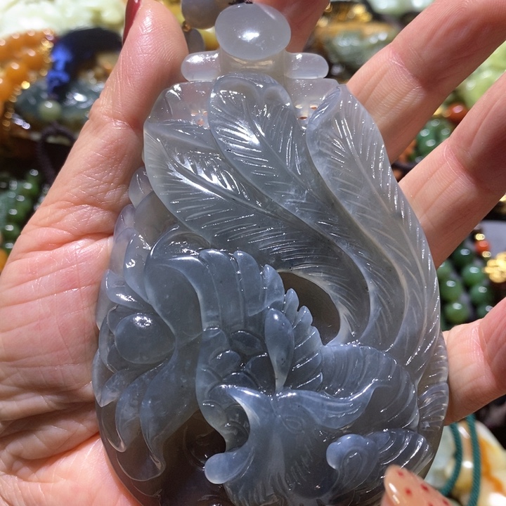 岫玉毛衣链未镶嵌