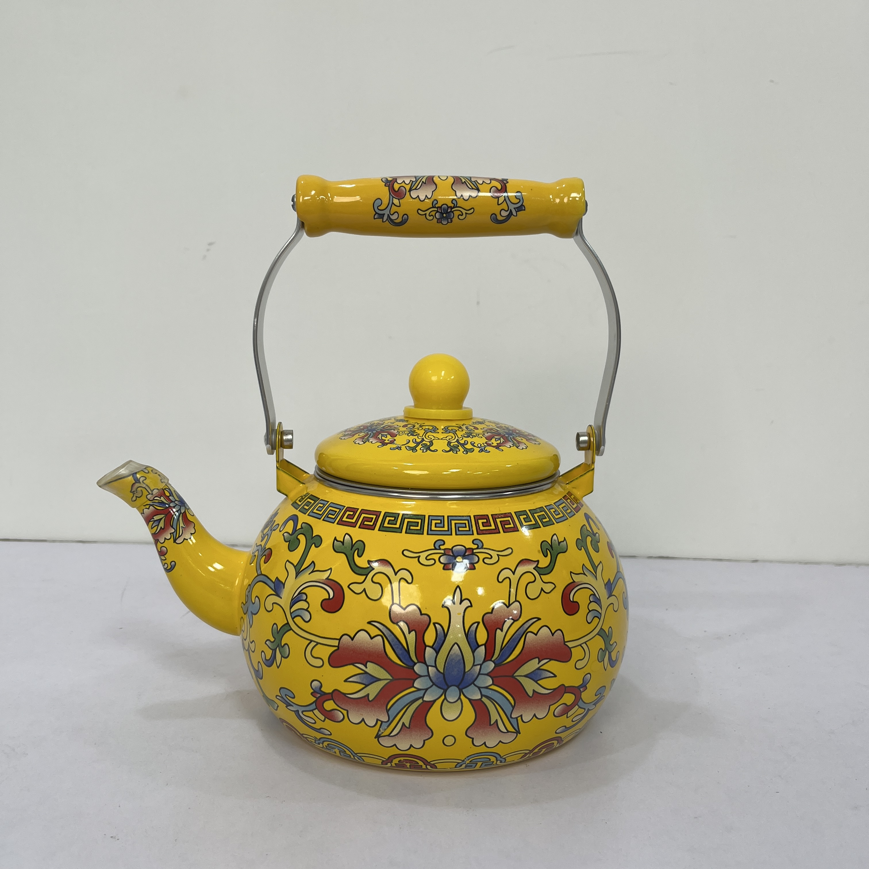 加厚搪瓷珐琅茶水壶家用P1