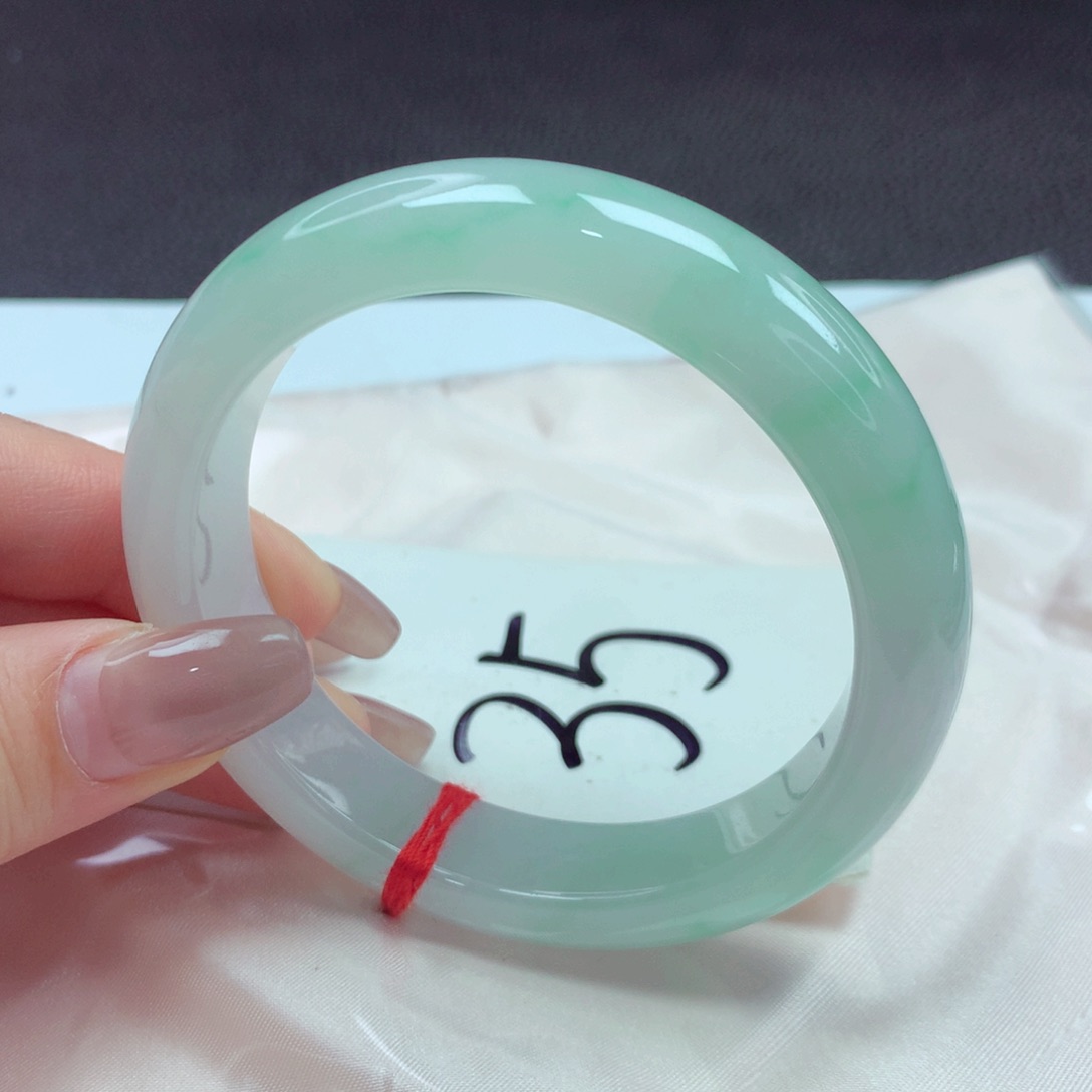 翡翠手镯未镶嵌手镯57