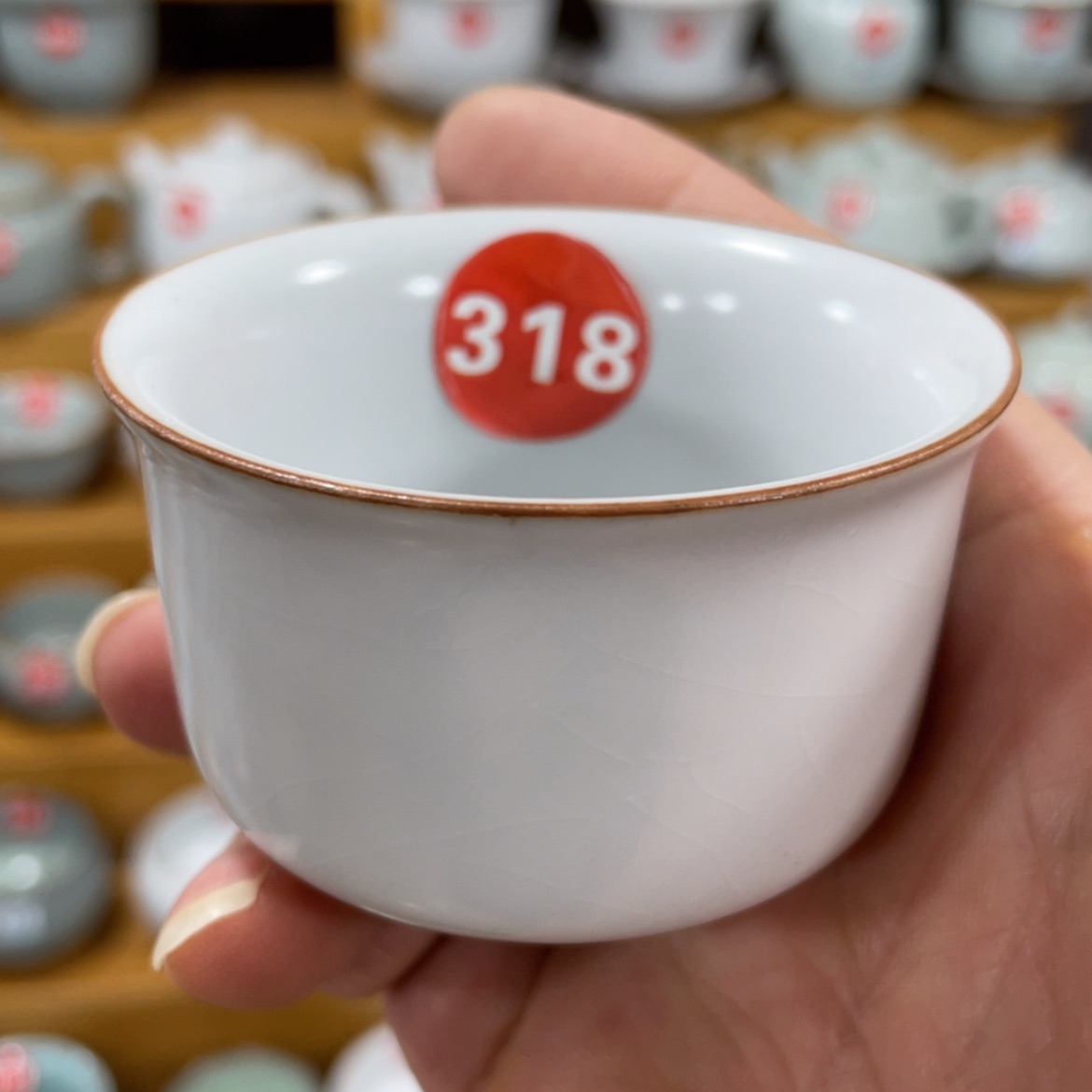 【闪购商品】陶瓷茶具茶杯家用