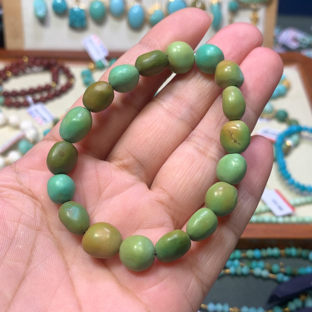 绿松石未镶嵌单圈