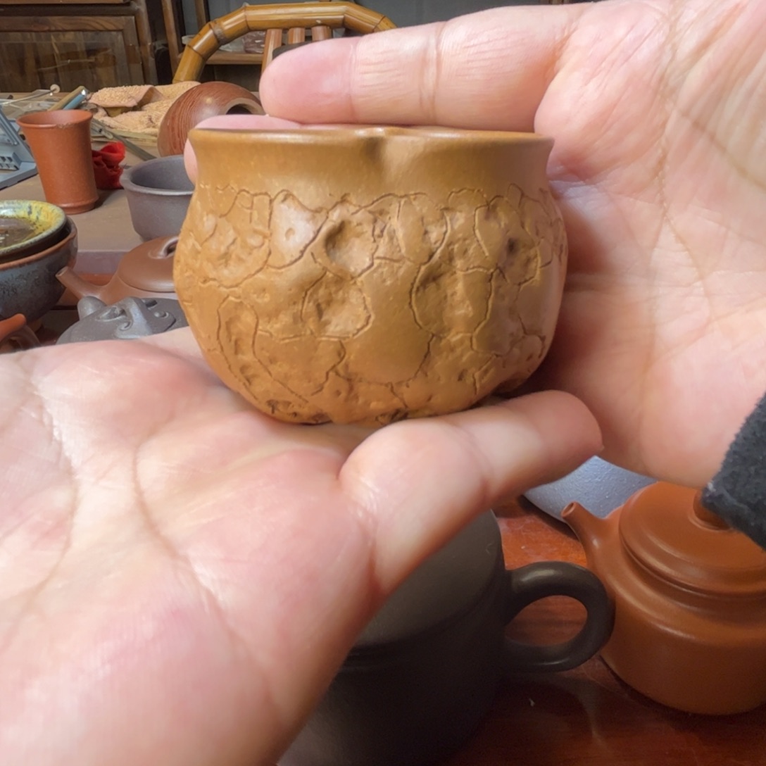 紫砂茶壶J****J全手工供春杯