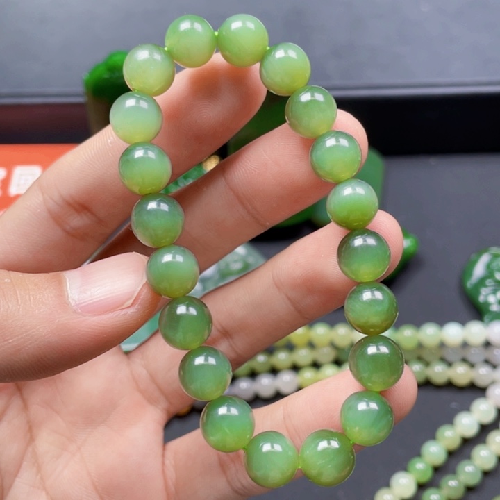 未镶嵌手串和田玉