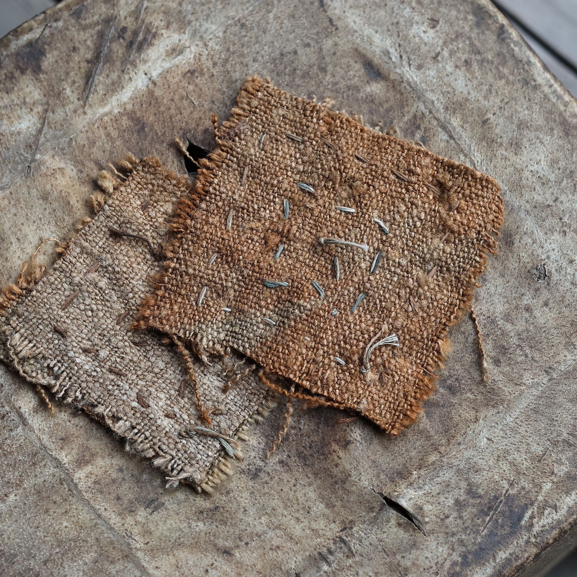 【柿间浅憩】全手工*杯垫*茶周边